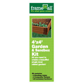 Frame it all Garden and Sandbox Kit