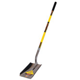 48" Fiberglass Long Handle Structron Square Point Shovel