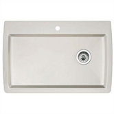 Diamond Super Single Bowl Drop-In Kitchen Sink