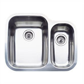 Supreme 1.5 Bowl "Double Single" Undermount Kitchen Sink