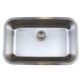 Stellar Super Single Bowl Undermount Kitchen Sink