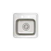 Spex II 15" x 15" Single Bowl Self-Rimming Bar Sink