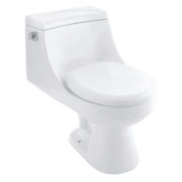 One Piece Round Front Toilet