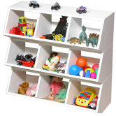 Stackable White Mud Bin