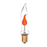 3W CA5 Flicker Flame Tip Chandelier Bulb