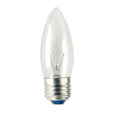 60W Krystal Touch Torpedo Chandelier Bulb in Bright White