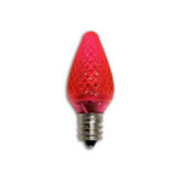 0.35W LED C7 Bulb in Pink