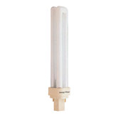 13W Compact Fluorescent Quad Magnetic 2-Pin Bulb in Neutral White