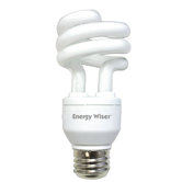 15W Energy Wiser Dimmable Compact Fluorescent Coil in Warm White