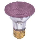 50W PAR20 Halogen Bulb in Pink
