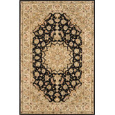 Silk Pearl Black/Light Gold Rug