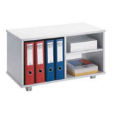 Druckercontainer mit Korpus in Grau