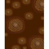 Landscapes Galaxy Brown Rug