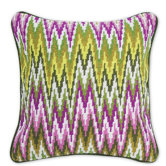 Bargello Sandpiper Drive Pillow
