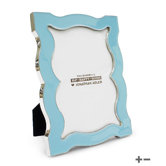 Enamel Queen Anne Picture Frame