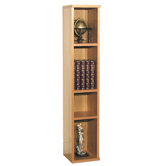 Heirloom 62" H Heavy Duty Tower Bookcase in Oak Veneer