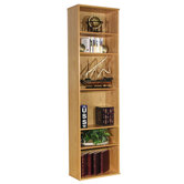 Heirloom 85.5" H Bookcase in Oak Veneer