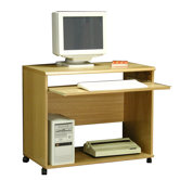 Heirloom 36" W Computer Cart in Oak Veneer