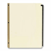 Preprinted Stamped Tabs