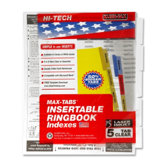 Insertable Index Dividers (Set of 36)