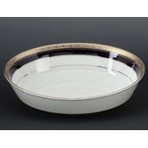 Crestwood Cobalt Platinum Salad Vegetable Bowl