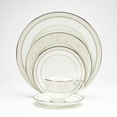 Montvale Platinum 5 Piece Place Setting