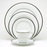 Regina Platinum 20 Piece Dinnerware Set