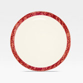 Elements Coral Round Platter