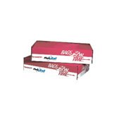 36" x 60" High-Density Can Liners in Clear