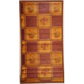 Intersection Bouquet Light Brown Rug