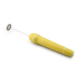 Mini Frother with Protective Sheath in Yellow