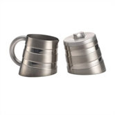 Montano Double Wall Creamer and Sugar Set