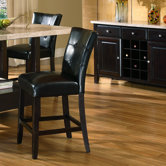 Monarch Counter Height Parsons Chair in Multi-Step Espresso