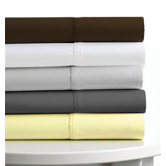 4-Piece Egyptian Cotton Sateen 600 Thread Count Deep Pocket Sheet Set