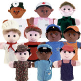 Community Helper Puppet Set