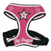 Super Star Dog Harness Vest in Pink