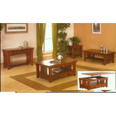 Mission Style Coffee Table Set