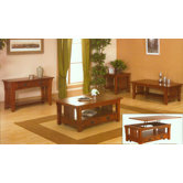 Mission Style Coffee Table Set