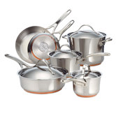 Nouvelle Stainless Steel 10-Piece Cookware Set
