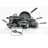 Millennium Nonstick Aluminum 12-Piece Cookware Set