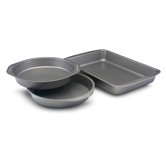 Bakeware 3 Piece Cake Pan Set