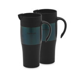 Travel Mug in Blue (Set of 2)