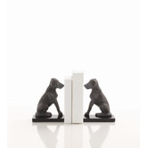 Harley Bookend in Chimney Gray (Set of 2)