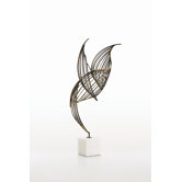 Cai Sculpture in Antique Brass