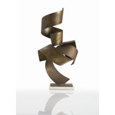 Henley Sculpture in Vintage Brass