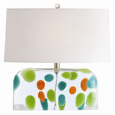 Tara Irregular Glass Lamp