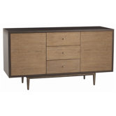 Trenton Lacquered Wood Cabinet