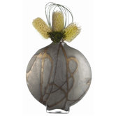 Overton Disc Glass Vase