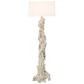 Bodega Distressed Driftwood Floor Lamp
