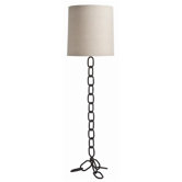 Paxton Natural Iron Chain Floor Lamp